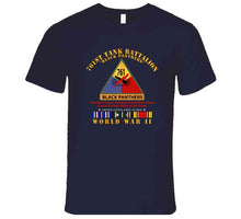 Load image into Gallery viewer, Army - 761st Tank Battalion - Black Panthers W Ssi Name Tape Wwii Eu Svc - T-Shirts - Premium
