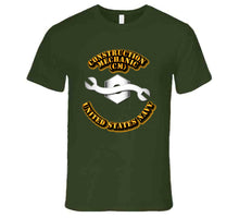 Load image into Gallery viewer, Navy - Rate - Construction Mechanic T Shirt