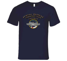 Load image into Gallery viewer, Navy - Special Warefare CC Badge - T-Shirts - Premium