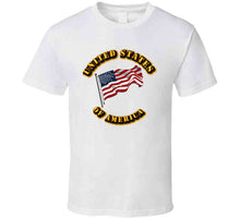 Load image into Gallery viewer, United States of America - Flag T Shirt - Classic