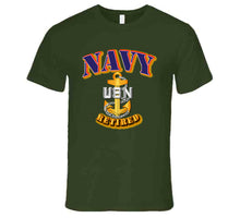 Load image into Gallery viewer, NAVY - CPO - Retired - T-Shirts - Premium