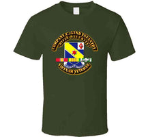Load image into Gallery viewer, Company C, 52nd Infantry, with Vietnam Service Ribbons - T Shirt, Premium and Hoodie