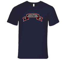 Load image into Gallery viewer, F Co 425th Infantry (Ranger) Scroll - Long Range Reconnaissance Patrol (LRRP) - T Shirt, Premium and Hoodie