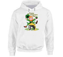 Load image into Gallery viewer, St. Patrick's Day - Leprechaun's - Happy St Patrick's Day - Luck Hoodie