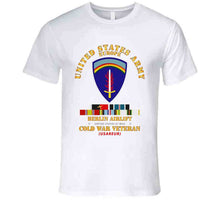Load image into Gallery viewer, Army - Us Army Europe - Berlin Airlift W Cold Exp Occp Airplane Svc - T-Shirts - Premium