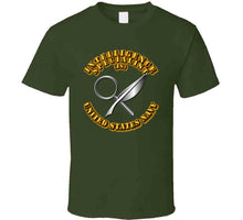Load image into Gallery viewer, Navy - Rate - Intelligence Specialist T Shirt - Classic (Copy)