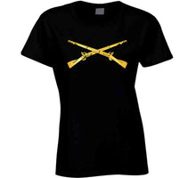 Load image into Gallery viewer, Army - Infantry Branch - Crossed Rifles Wo Txt Ladies T Shirt