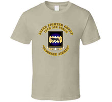 Load image into Gallery viewer, AAC - 332 FG - 12th AF - Tuskegee Airmen T Shirt - Classic