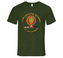 Load image into Gallery viewer, 24th Infantry Division - Desert Shield with Service Ribbons T-Shirt, Premium, and Hoodie