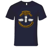 Load image into Gallery viewer, Navy - Rate - Aviation Ordnanceman T Shirt