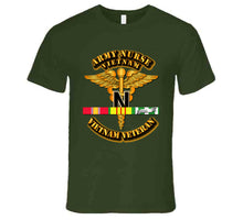Load image into Gallery viewer, Nurse w Vietnam SVC Ribbons T Shirt