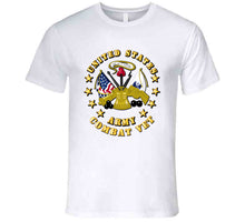 Load image into Gallery viewer, Emblem - US Army Center - Combat Veteran - T-Shirts - Premium