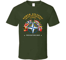 Load image into Gallery viewer, Army - Nato - Preventing War X 300 T Shirt