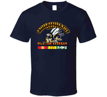 Load image into Gallery viewer, Navy - Seabee - Vietnam Veteran - T-Shirts - Classic