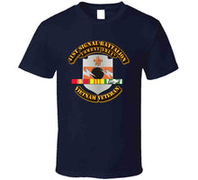 Load image into Gallery viewer, 41st Signal Battalion with Vietnam Service Ribbon - T-Shirts - Classic