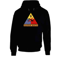 Load image into Gallery viewer, Army - 6th Armored Division - Super Sixth Without Txt T Shirt, Premium and Hoodie