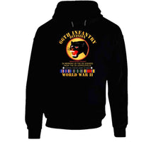 Load image into Gallery viewer, Army - 66th Infantry Div - Black Panther Div - Wwii W Ss Leopoldville W Eu Svc - Hoodie