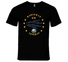 Load image into Gallery viewer, Navy - Radioman - Rm - Veteran Wo Bkgnd W Usn - T-Shirts - Premium