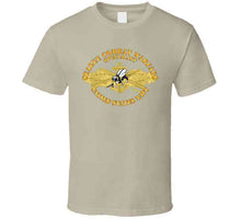 Load image into Gallery viewer, Navy - Seabee Combat Warfare Spec Badge - Of W Color Bee W Txt T Shirt, Premium, Hoodie and Long Sleeve