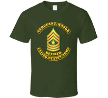 Load image into Gallery viewer, Sergeant Major - E9 - w Text - Retired - T-Shirts - Classic