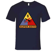 Load image into Gallery viewer, Army - 6th Armored Division - Super Sixth Without Txt T Shirt, Premium and Hoodie