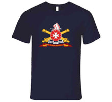 Load image into Gallery viewer, Army - 14th Field Artillery With Branch and Ribbon T Shirt - Premium