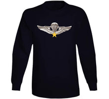 Load image into Gallery viewer, Vietnam - Vietnam Airborne Qualification Badge - Long Sleeve Tee