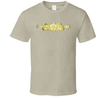 Load image into Gallery viewer, Uscg - Cutterman Badge - Officer - Gold Wo Txt T Shirt
