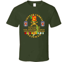 Load image into Gallery viewer, Army - Vietnam Combat Vet - Alpha Battery, 2nd Bn 40th Artillery - 199th Infantry Bde - Vn Svc - T-Shirts - Classic