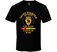 Load image into Gallery viewer, 561st Fighter Squadron - Vietnam War with Service Ribbons - T-Shirts - Classic