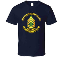Load image into Gallery viewer, Sergeant First Class - E7 - w Text - Retired - T-Shirts - Classic