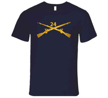 Load image into Gallery viewer, Army - 24th Infantry Regiment Branch Wo Txt T Shirt