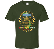 Load image into Gallery viewer, Army - Vietnam Combat Cavalry Veteran W C Company 2nd Bn 12th Cav W Cib - 1st Cav Div X 300 Classic T Shirt, Crewneck Sweatshirt, Hoodie, Long Sleeve, Mug