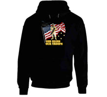 Load image into Gallery viewer, Emblem - Army - God Bless Our Troops - Hoodie