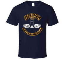 Load image into Gallery viewer, Navy - Rate - Air Traffic Controller T Shirt