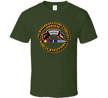 Load image into Gallery viewer, SOF - 1st Ranger Infantry Company - Airborne - Korea w SVC Ribbons - T-Shirts - Classic