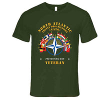 Load image into Gallery viewer, Army - Nato - Preventing War - Veteran X 300 T Shirt