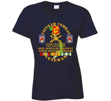 Load image into Gallery viewer, Army - Vietnam Combat Vet - Alpha Battery, 2nd Bn 40th Artillery - 199th Infantry Bde - Vn Svc - Ladies Premium