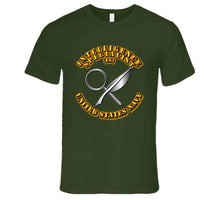 Load image into Gallery viewer, Navy - Rate - Intelligence Specialist - T-SHIRTS - PREMIUM