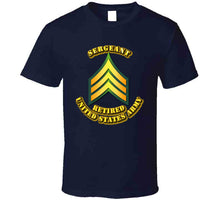 Load image into Gallery viewer, Sergeant - E5 - w Text - Retired - T-Shirts - Classic