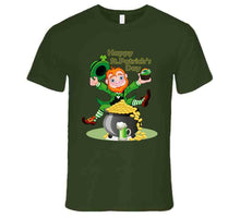 Load image into Gallery viewer, St. Patrick's Day - Leprechaun's - Happy St Patrick's Day - Luck T-Shirts - Premium