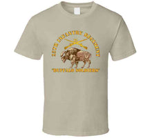 Load image into Gallery viewer, Army - 25th Infantry Regiment - Buffalo Soldiers W 25th Inf Branch Insignia T Shirt