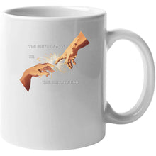 Load image into Gallery viewer, The Birth Of Man Or God — The Hand of God | 15 oz Ceramic Mug | Military Heritage Collection