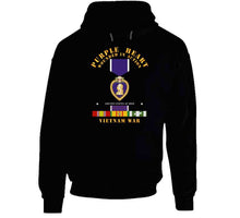 Load image into Gallery viewer, Purple Heart - Wia W Vn Svc W Purple Heart Ribbon T Shirt