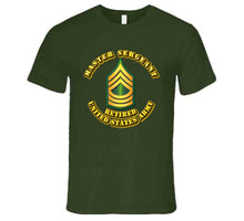 Load image into Gallery viewer, Master Sergeant - E8 - w Text - Retired - T-Shirts - Premium