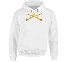 Load image into Gallery viewer, Army - 24th Infantry Regiment Branch Wo Txt - Hoodie