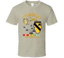 Load image into Gallery viewer, Army - 7th Cavalry Regiment (Air Cavalry) - 1st Cavalry Division with Vietnam Service Ribbons Hoodie, Tshirt and Premium