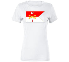 Load image into Gallery viewer, Army - 1st Squadron, 17th Cavalry Guidon Long Sleeve T Shirt