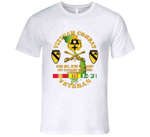 Load image into Gallery viewer, Army - Vietnam Combat Cavalry Veteran With 2nd Battalion 5th Cavalry Distinctive Unit Insignia - 1st Cavalry Division T Shirt, Premium & Hoodie