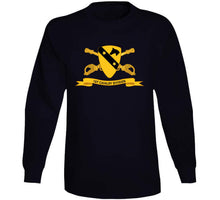 Load image into Gallery viewer, Army - 1st Cavalry Division W Br - Ribbon - Long Sleeve